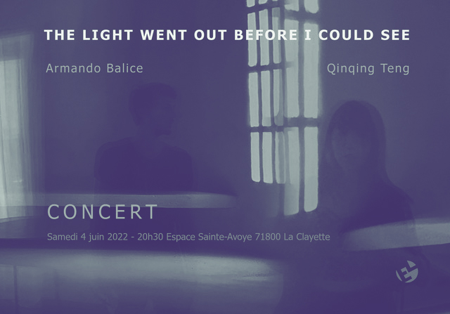 Affiche du concert avec les portraits des artistes