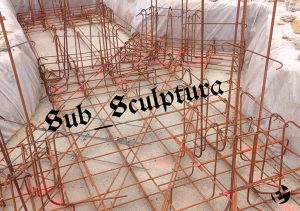 Carton d'invitation de l'exposition Subsculptura