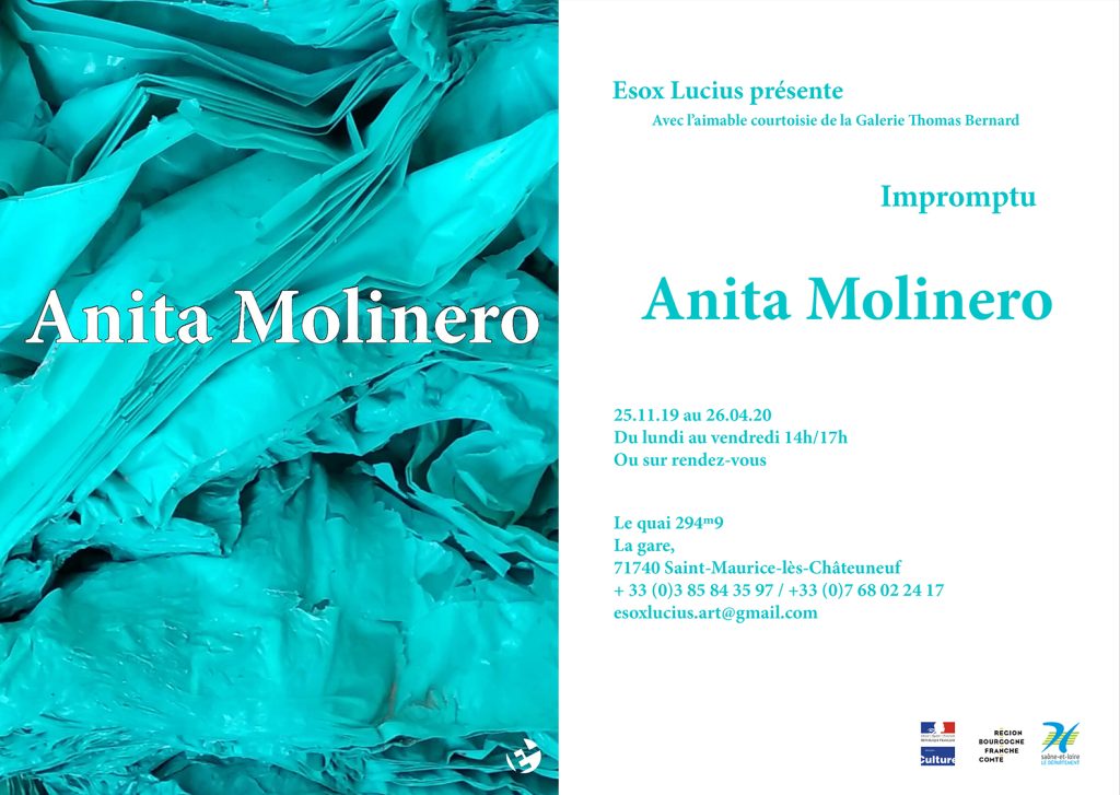 Carton de l'exposition de A. Molinero