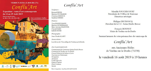 Invitation de l'exposition.