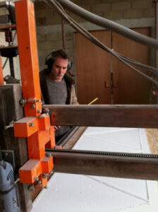 Atelier avec les enfants.