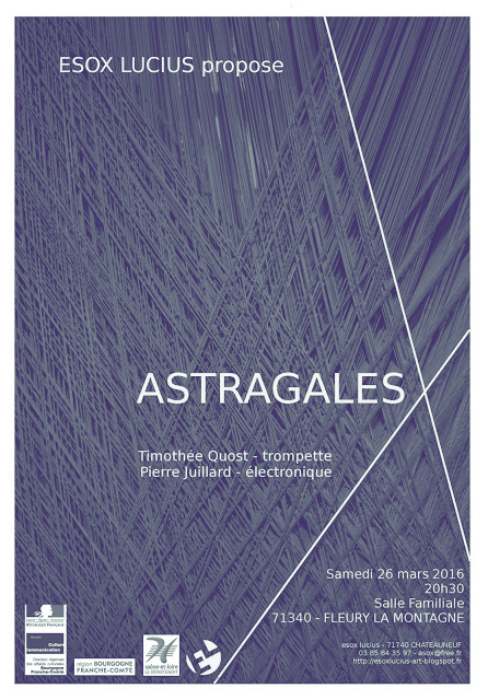 Carton d'invitation du concert