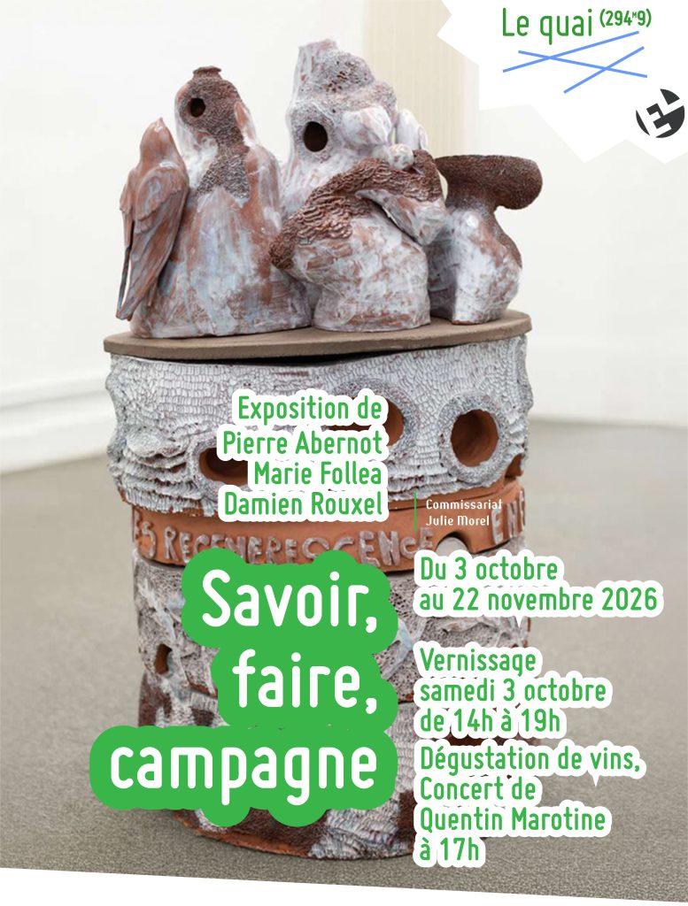 affiche de l'exposition Savoir Faire campagne