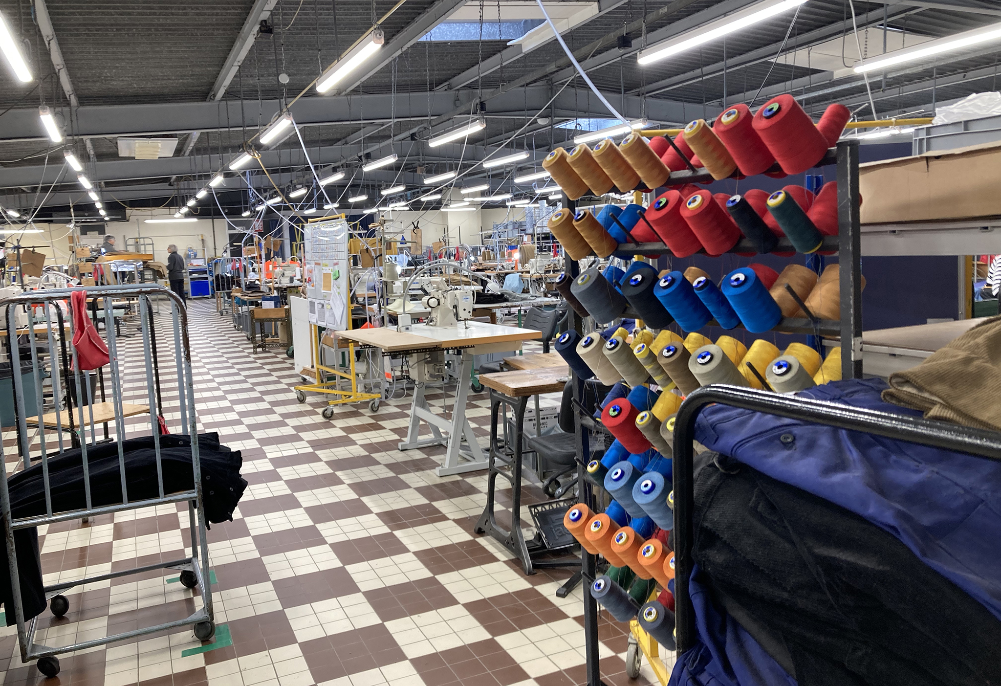 Vue de l'atelier de confection du laboureur, Digoin