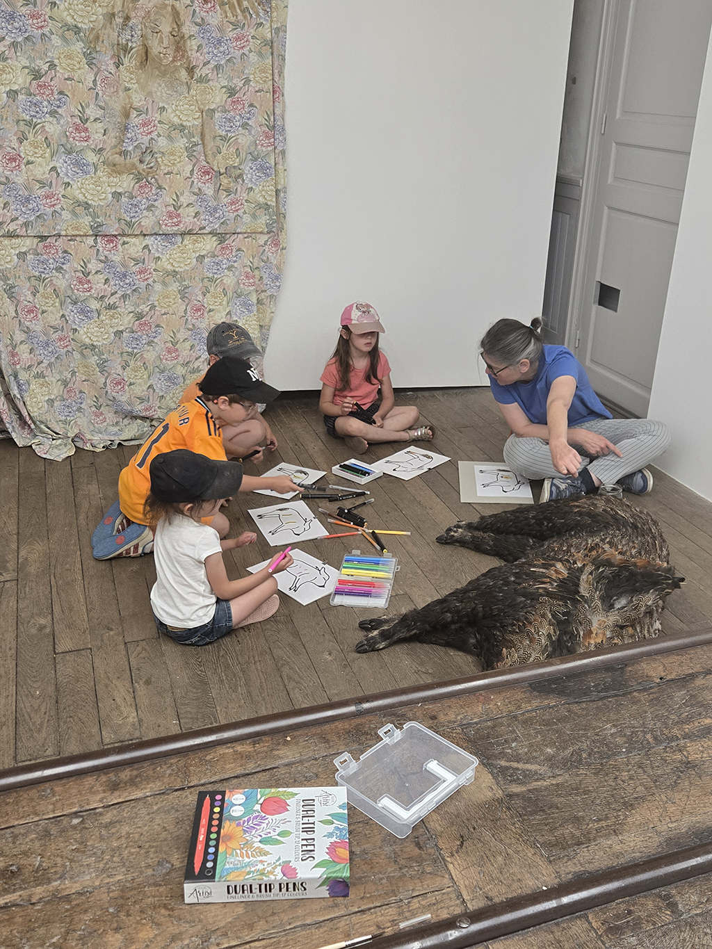 Atelier dessin avec des enfants