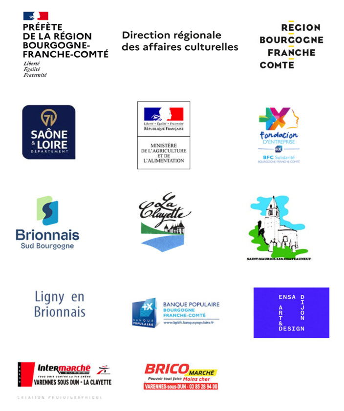 Logos des différents partenaires